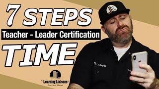 7 Steps to Successfully Passing Your Teacher or Leader Certification Tests | Step 1