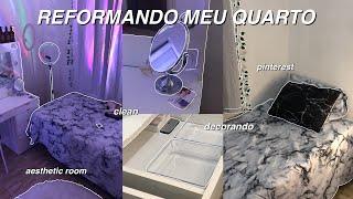 REFORMANDO MEU QUARTO ️ | estilo PINTEREST *transformação total*