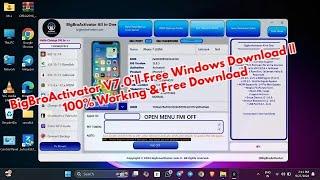 BigBroActivator V7.0 || Free Windows Download || 100% Working & Free Download