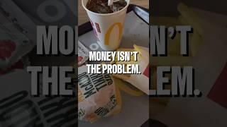 Money isn’t the problem. Your decisions are. #health #nutrition #diet #wellness #healthylifestyle