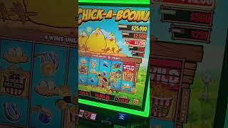 $2800 BIG WIN! $15 BET! First Slot Taxable For The Disadvantage Players! Chick-A-Boom!