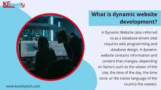 Dynamic Website Development Services