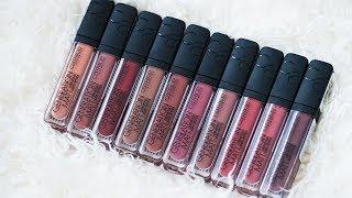 НОВИНКА Catrice Generation Matt Liquid Lipstick | СВОТЧИ на Губах!