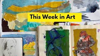 Art from this week in the studio