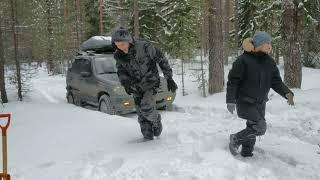 Потягушки в Суурниеми с "Историей на колесах"