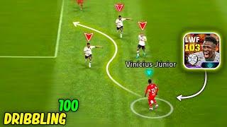 No Rising shot - Review 103 Showtime Vinicius - Dribbling + Goals + Skills