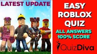 Easy Roblox Quiz Answers | Updated Version | Quiz Diva | 100% Guaranteed | Global Records