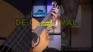 The most beautiful bossa nova “Manha de Carnaval” #guitarchords