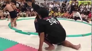 Yoshin Dojo Member 1st Sumo Match