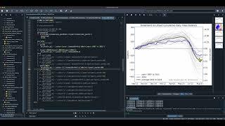 Greenland ice sheet mass balance - data vis - coding - low & high level comments