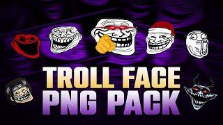 30+ Troll Face Png Pack ️