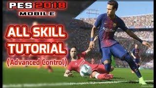 Pes 2018 mobile | All skill tutorial (classic Control) #2