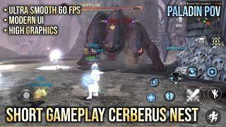 Short Gameplay Cerberus Nest Paladin POV - DRAGON NEST WORLD