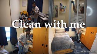 Deep clean my tiny uni room with me || malaika Katchunga