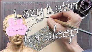 Learn Latin While you sleep️[ASMR]