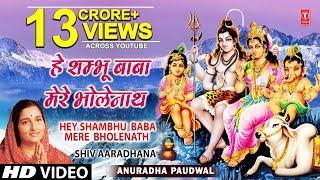 हे शम्भू बाबा Hey Shambhu Baba Mere Bhole Naath I Shiv Bhajan I Shiv Mahima I Anuradha Paudwal