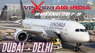 BYE VISTARA! | the NEW Air India B787-9! | Air India Business Class | Trip Report