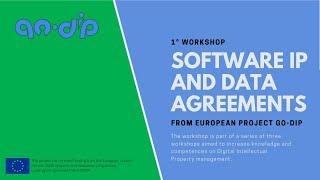 Software IP and Data Agreements - Go-DIP EU Project