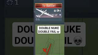 DOUBLE NUKE IN WAR THUNDER ️