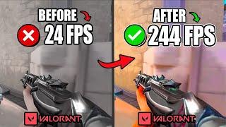 VALORANT EPISODE 7 - *NEW* BEST SETTINGS for MAX FPS on ANY PC!