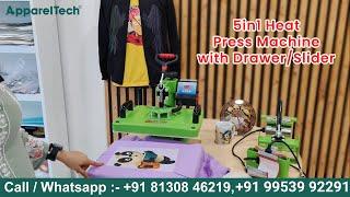 Start Your Own Printing Business with ApparelTech | 5-in-1 Heat Press Machine | Low Investment