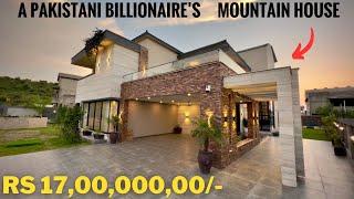 Fully-Furnished 2 Kanal Billionaire's Mountain Top House In Bahria Garden City Islamabad