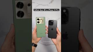 Infinix Zero 30 vs iPhone 14 Pro Camera Comparison!