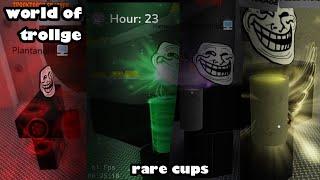 Rare/unreleased cups [World of Trollge]