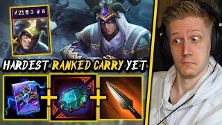 MY HARDEST RANKED CARRY YET W/ BROKEN LOKI BUILD! - SMITE 2