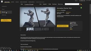 2. Анимация Unreal Engine 4 - Начальная работа с анимацией - Персонаж.