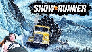 SnowRunner 2020 - Первый Взгляд (SpinTires, MudRunner) ОБЗОР + РУЛЬ