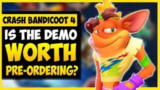 Crash Bandicoot 4 Demo - Is It Worth Pre-Ordering Digitally For It?