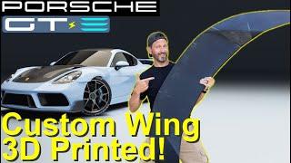 How I 3D Printed a Giant Wing for My One-of-a-Kind Porsche