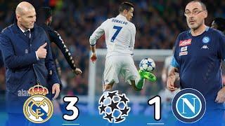 Real Madrid 3-1 Napoli UCL 2016 Crazy Match Extended Highlights & Goals.HD 