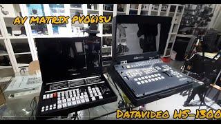 Datavideo Hs-1300 vs Av matrix PVS6015U  multiple  Video streaming Mixer Which Better ??