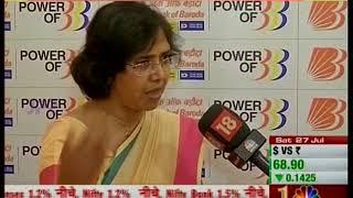 #BankofBaroda - Smt. Papia Sengupta on Q1 results