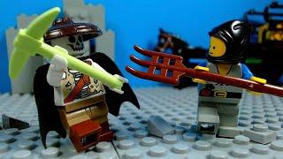 Peasant vs Skeleton Fight Scene | LEGO Stop-Motion - Sophisticated Cyclops