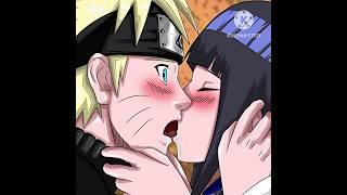 Male/Female Naruto Hinata Kiss #naruto #anime #boruto #shorts