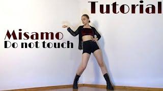 MISAMO - “Do not touch” Dance Tutorial Mirrored | Lee Desso