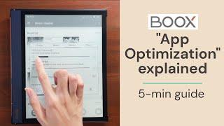 Boox App Optimization tutorial | a basic guide to adjusting 3rd party app settings