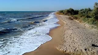 Полеты. Там где река Берда впадает в Азовское море. Бердянск. Дальние Макорты 08 09 2021