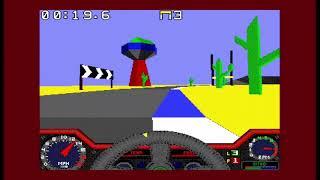 Acorn A420/1 ARM 3 25mhz RO 3.11 Stunt Racer 2000 Test