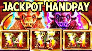  JACKPOT HANDPAY!  HUGE WIN in NEW Buffalo Gold Cash Collection! 1st on YouTube, 1,000x + My Bet!