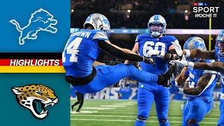 Jacksonville Jaguars @ Detroit Lions |  Highlights | NFL | RTL Sport