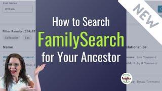 Quickly Find Your Ancestors on FamilySearch by Searching Historical Records