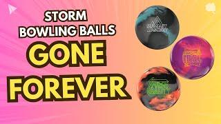 Optimum Idol Pearl IS GONE! 3 Storm Discontinued Bowling Balls and Top Replacements!