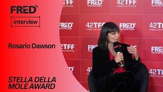 INTERVIEW: Rosario Dawson - STELLA DELLA MOLE AWARD | 42° Torino Film Festival