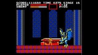 Castlevania NES Final Boss Dracula - No Damage, No SubWeapons