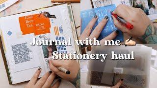 Journal With Me: Exciting Stationery Haul Unboxing for My Midori Travelers Notebook