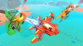 BUILDING THE STRONGEST BATTLE PLANES! - Trailmakers